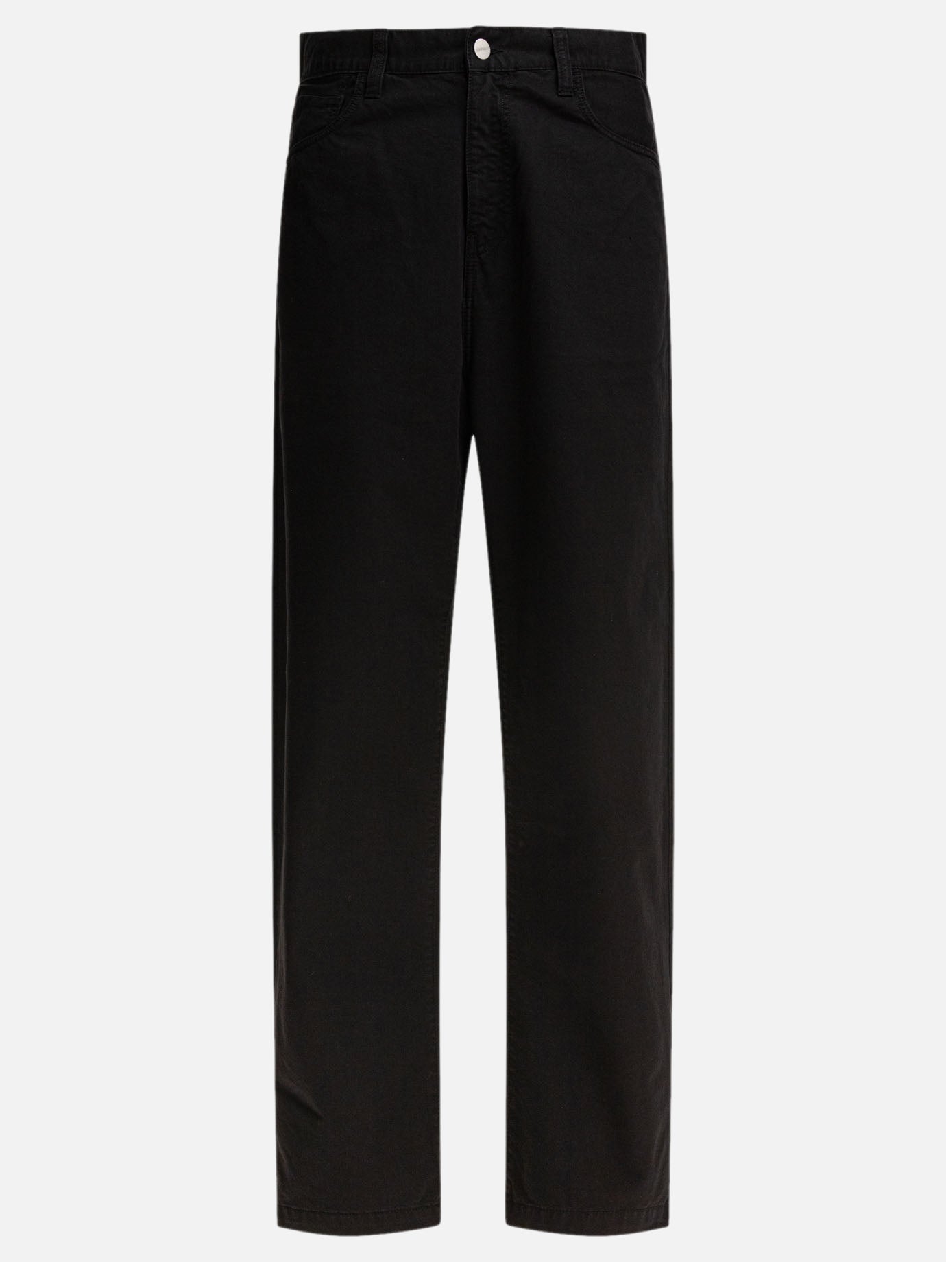 Wide-leg jeans Solid colour  Black - Carhartt WIP Men | PDP | VIETTI Online Store | Zoom-Modal
