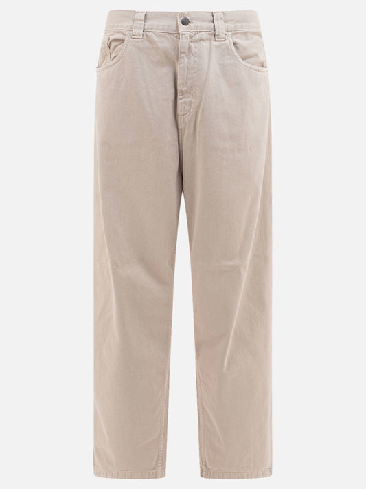 Wide-leg jeans Solid colour  Beige - Carhartt WIP Men | PDP | VIETTI Online Store 
