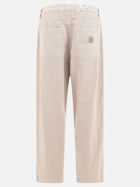 Wide-leg jeans Solid colour  Beige - Carhartt WIP Men | PDP | VIETTI Online Store | 2
