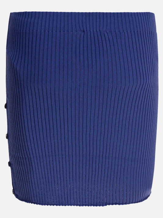Miniskirts Striped  Blue - Courrèges Women | PLP | VIETTI Online Store | 2
