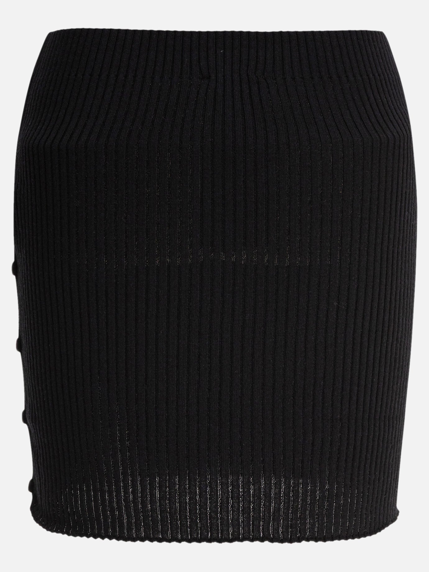 Miniskirts Solid colour  Black - Courrèges Women | PDP | VIETTI Online Store | Zoom-Modal_2
