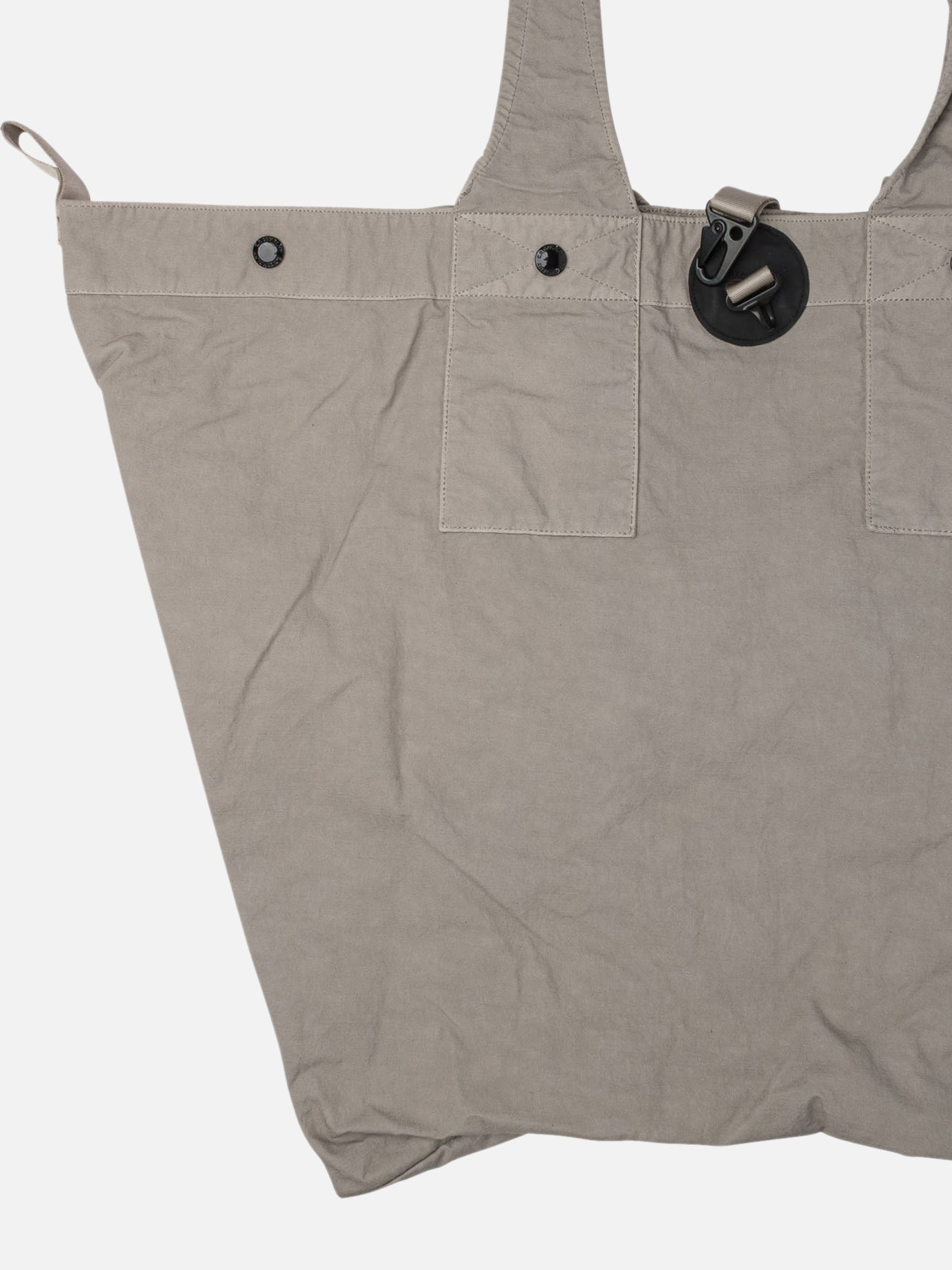 C.P. Company Shoulder bag with embroidered logo Beige