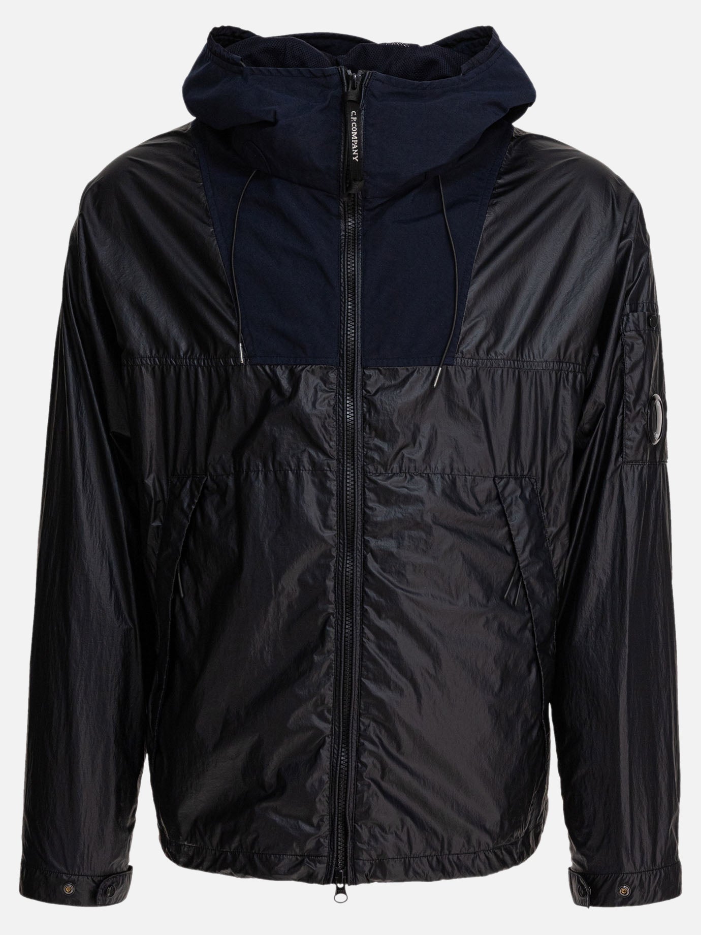 Quilted & Utility Jackets Solid colour  Blue - C.P. Company Men | PDP | VIETTI Online Store | thumbnail