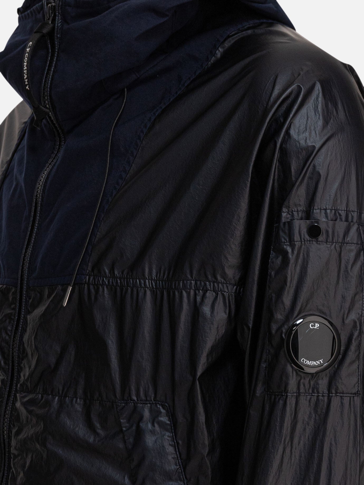 Quilted & Utility Jackets Solid colour  Blue - C.P. Company Men | PDP | VIETTI Online Store | thumbnail_4