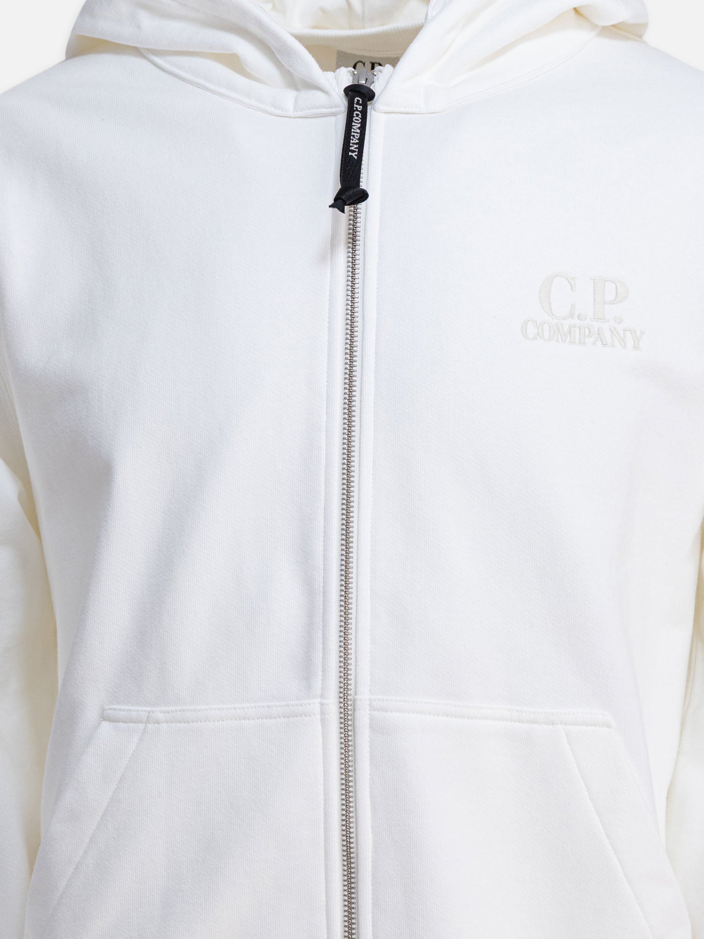 C.P. Company Sweatshirt with logo 10061226_S White thumbnail_3