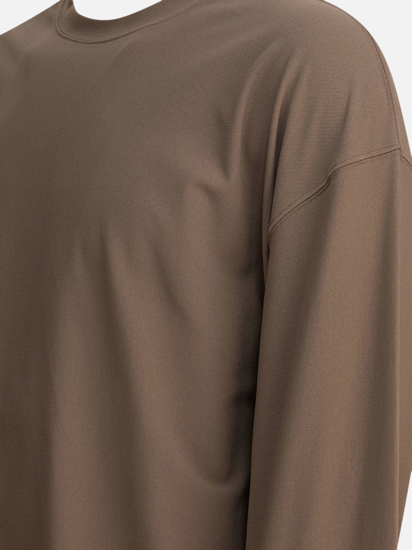 Crewnecks Solid colour  Beige - Daiwa Pier 39 Men | PDP | VIETTI Online Store | thumbnail_4