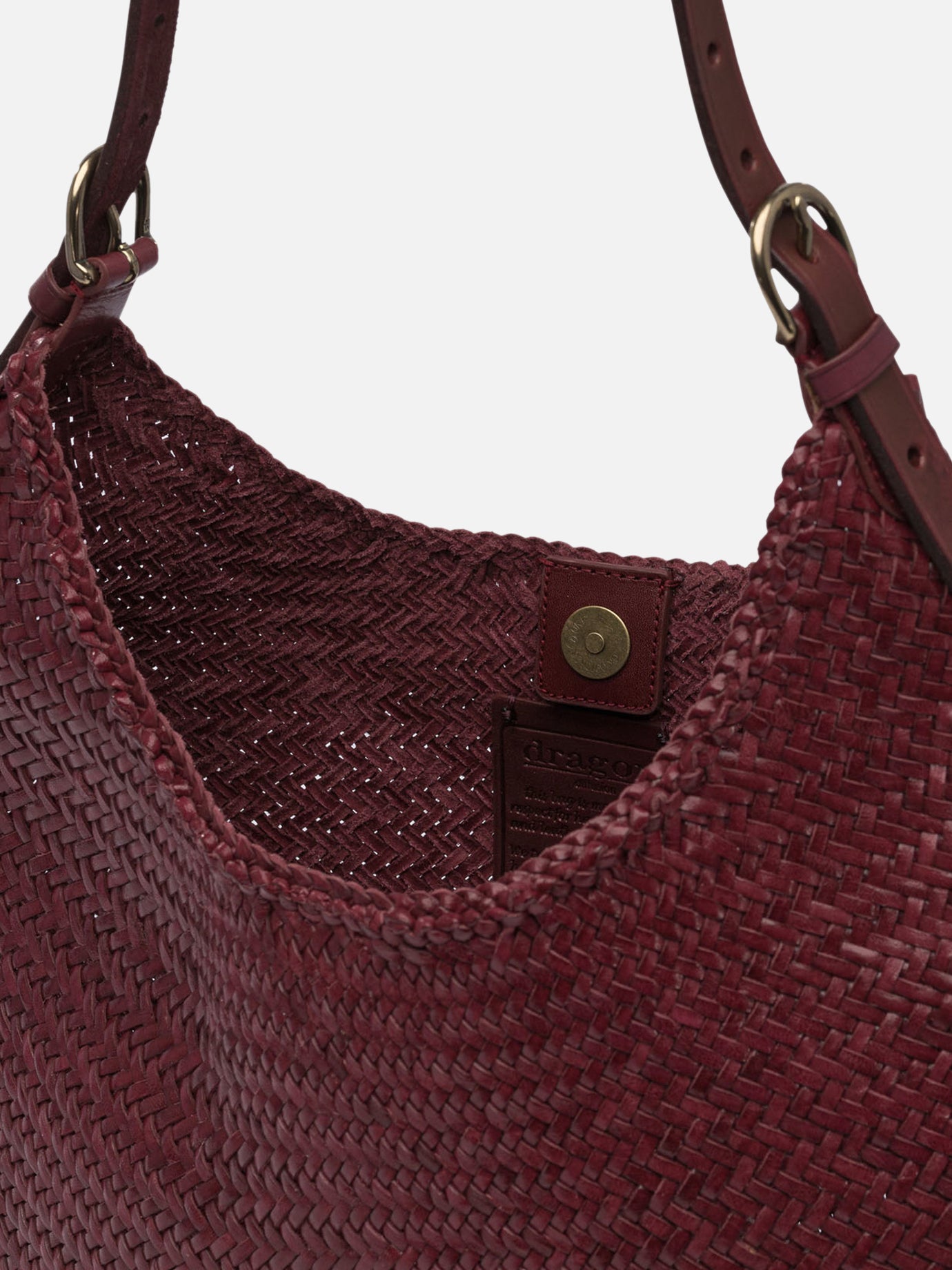 Medium bags Solid colour  Bordeaux - Dragon Diffusion Women | PDP | VIETTI Online Store | Zoom-Modal_5
