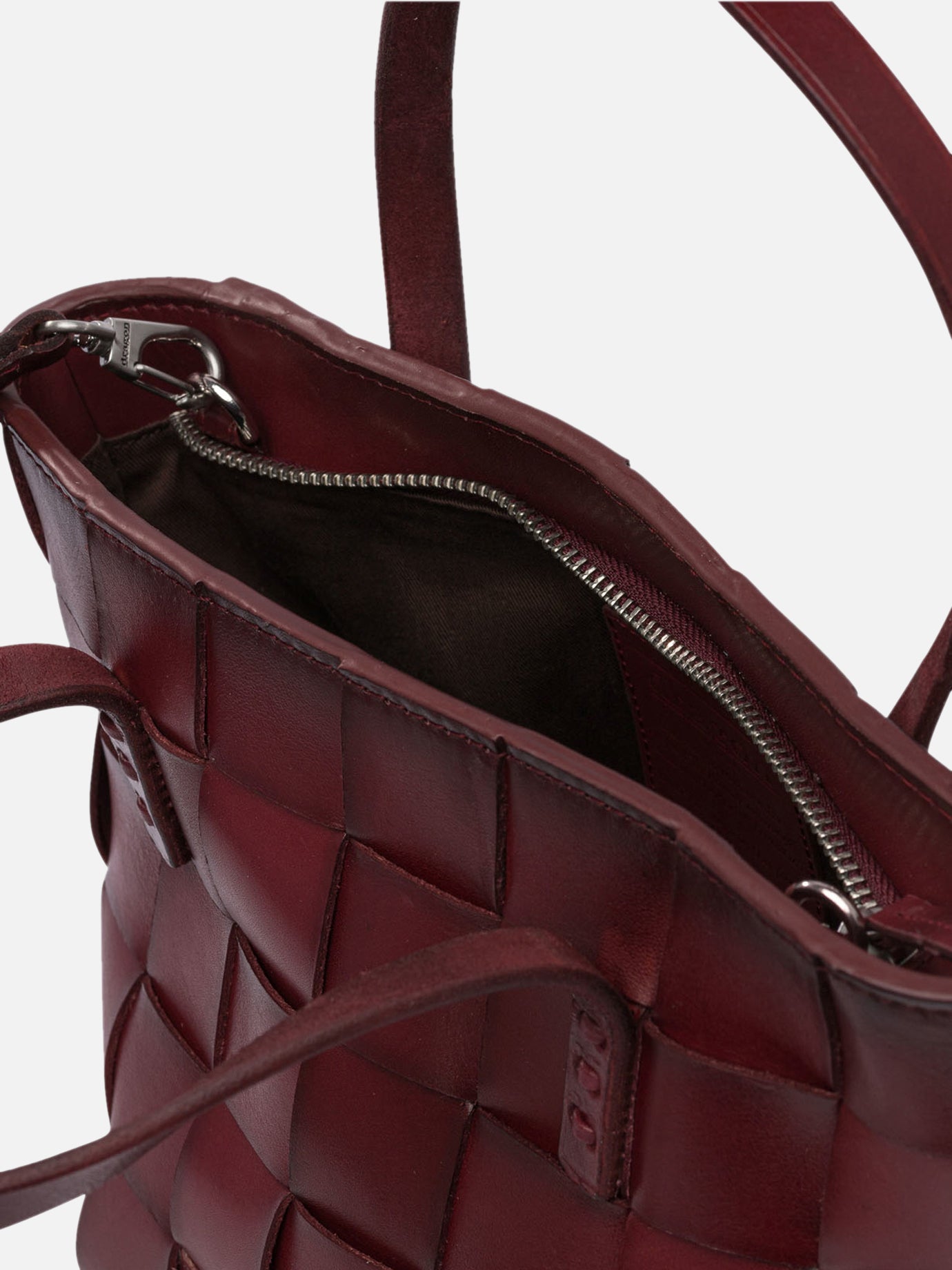 Large bags Solid colour  Bordeaux - Dragon Diffusion Women | PDP | VIETTI Online Store | thumbnail_5