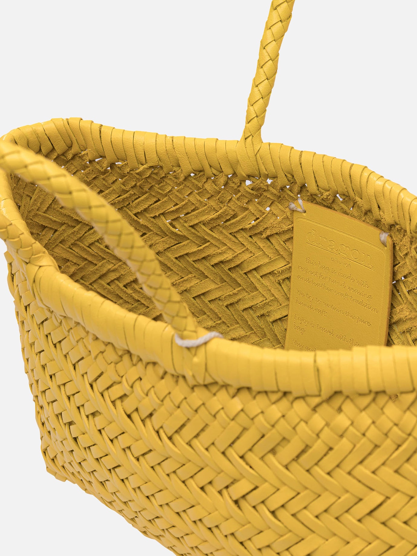 Medium bags Solid colour  Yellow - Dragon Diffusion Women | PDP | VIETTI Online Store | thumbnail_5