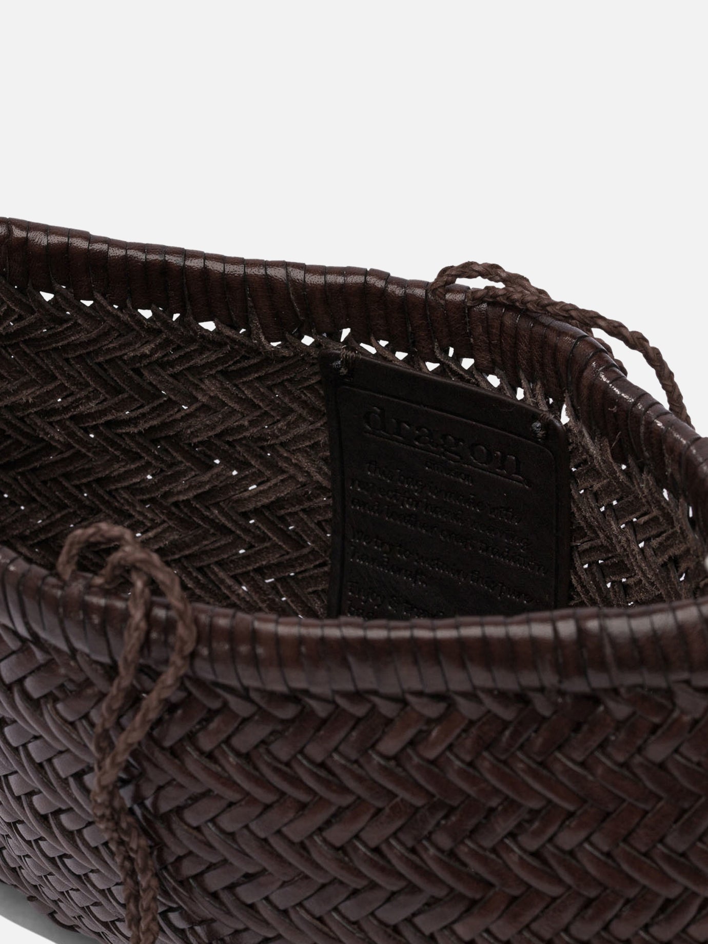 Dragon Diffusion Bucket Bag &quot;Minsu Bag&quot; 17930380_UNI Brown thumbnail_5