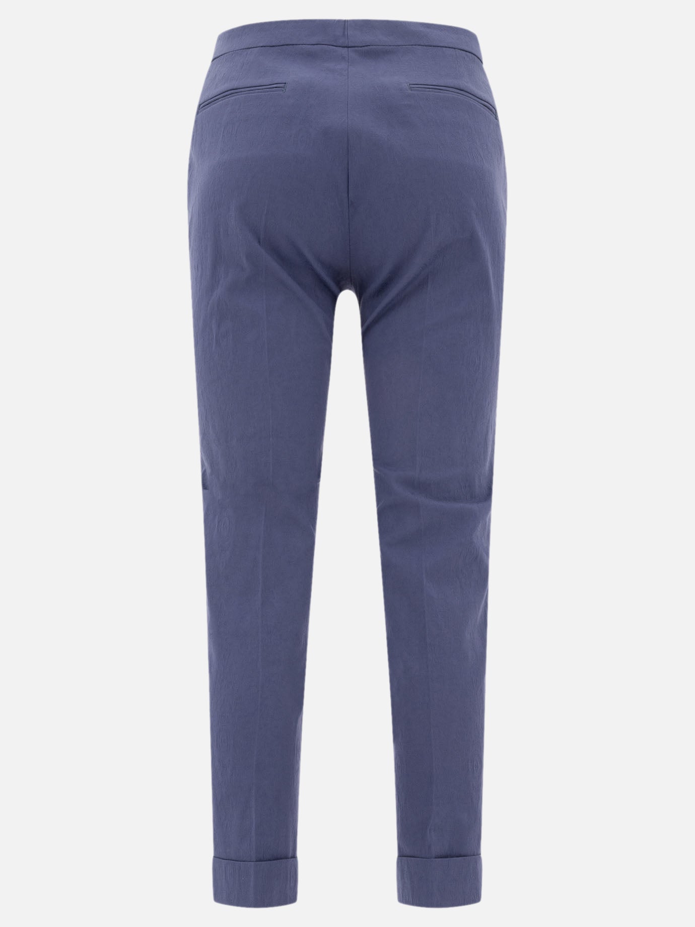 Etro Cropped trousers 13540041_40 Blue thumbnail_2