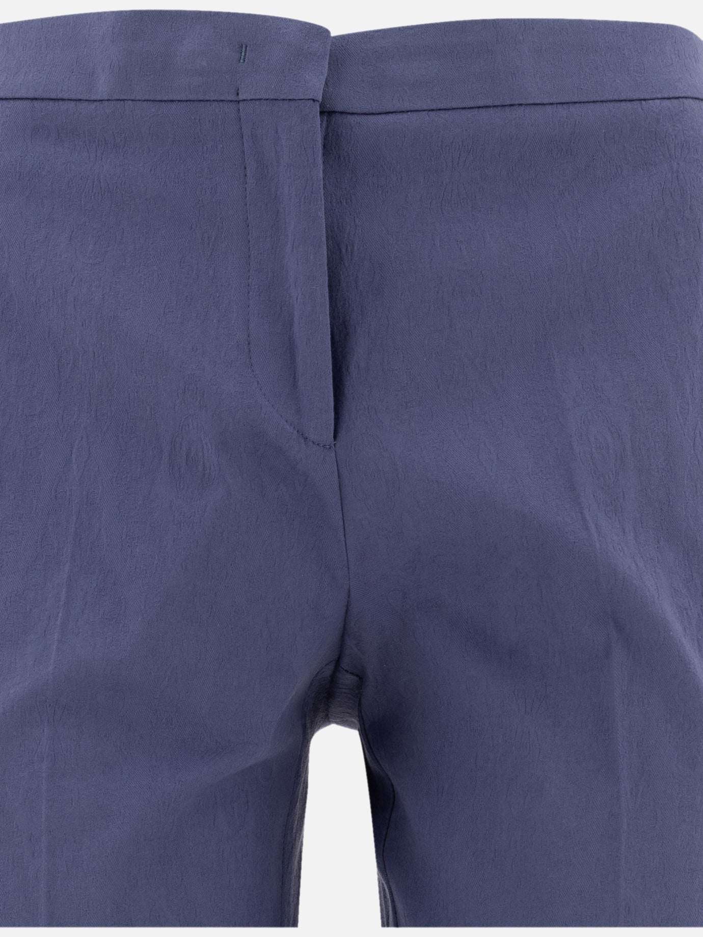 Etro Cropped trousers 13540041_40 Blue thumbnail_3