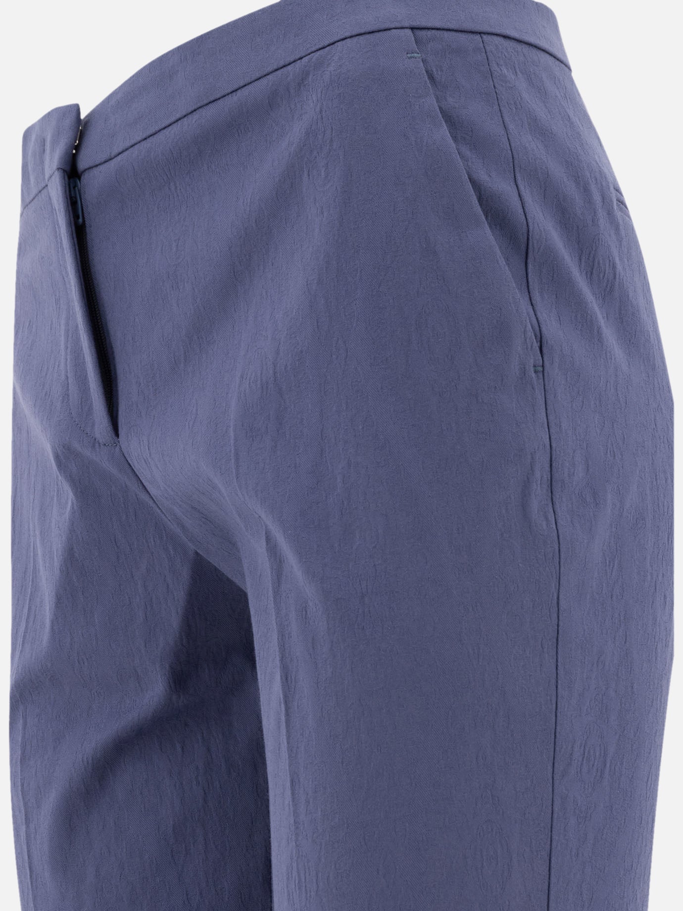 Etro Cropped trousers 13540041_40 Blue thumbnail_4