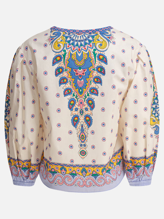 Etro Paisley print blouse 27928481_38 Beige 2