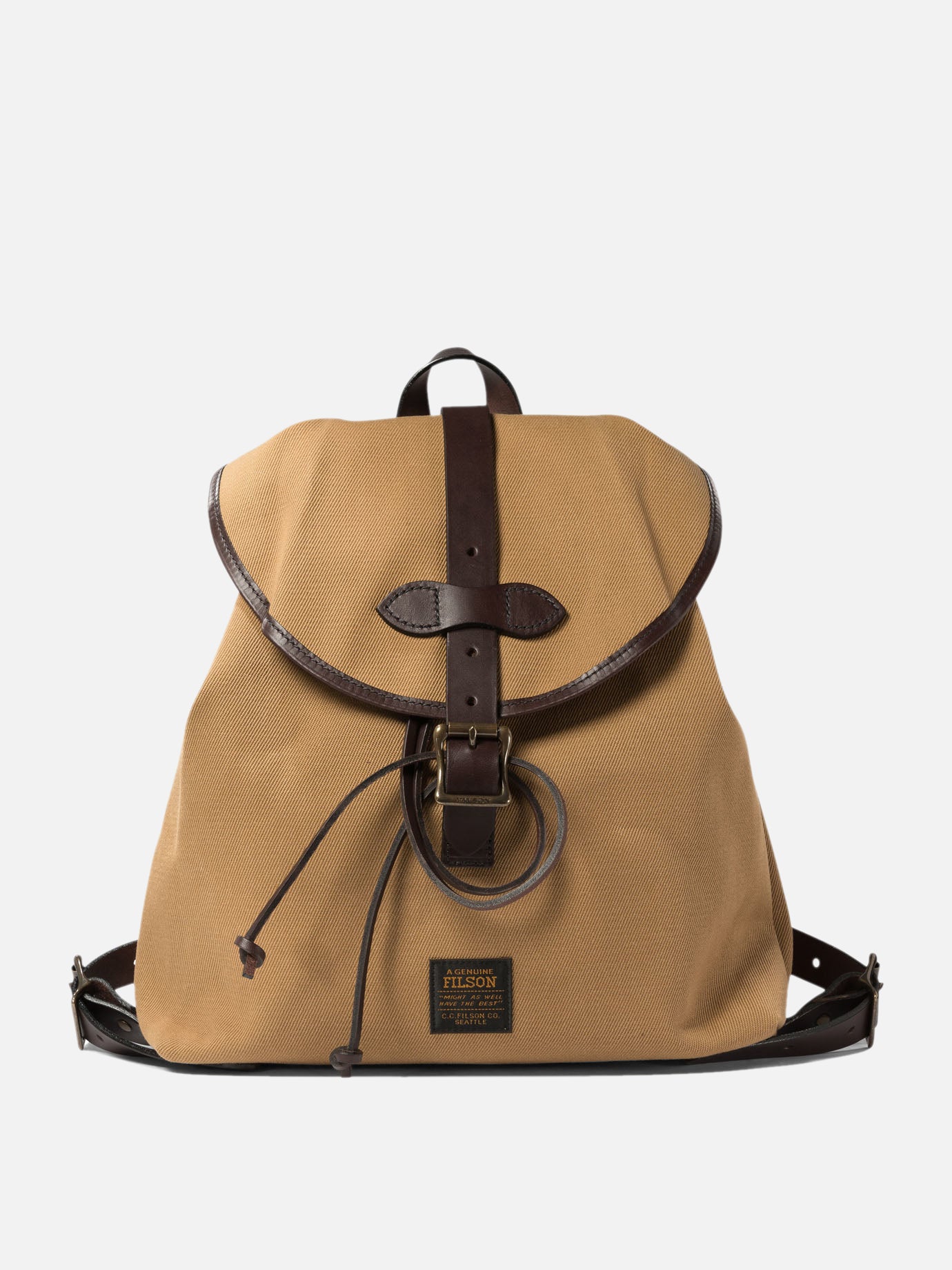 Casual backpacks 100% cotton  Beige - Filson Women | PDP | VIETTI Online Store | Zoom-Modal
