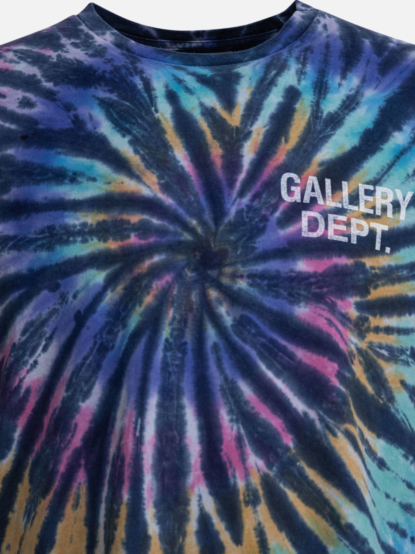 Crewneck t-shirts Tie-dye  Blue - Gallery Dept. Men | PDP | VIETTI Online Store | thumbnail_3