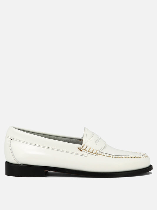 Loafers 100% leather - 80% leather 20% rubber  White - G.H. Bass & Co. Women | PDP | VIETTI Online Store 
