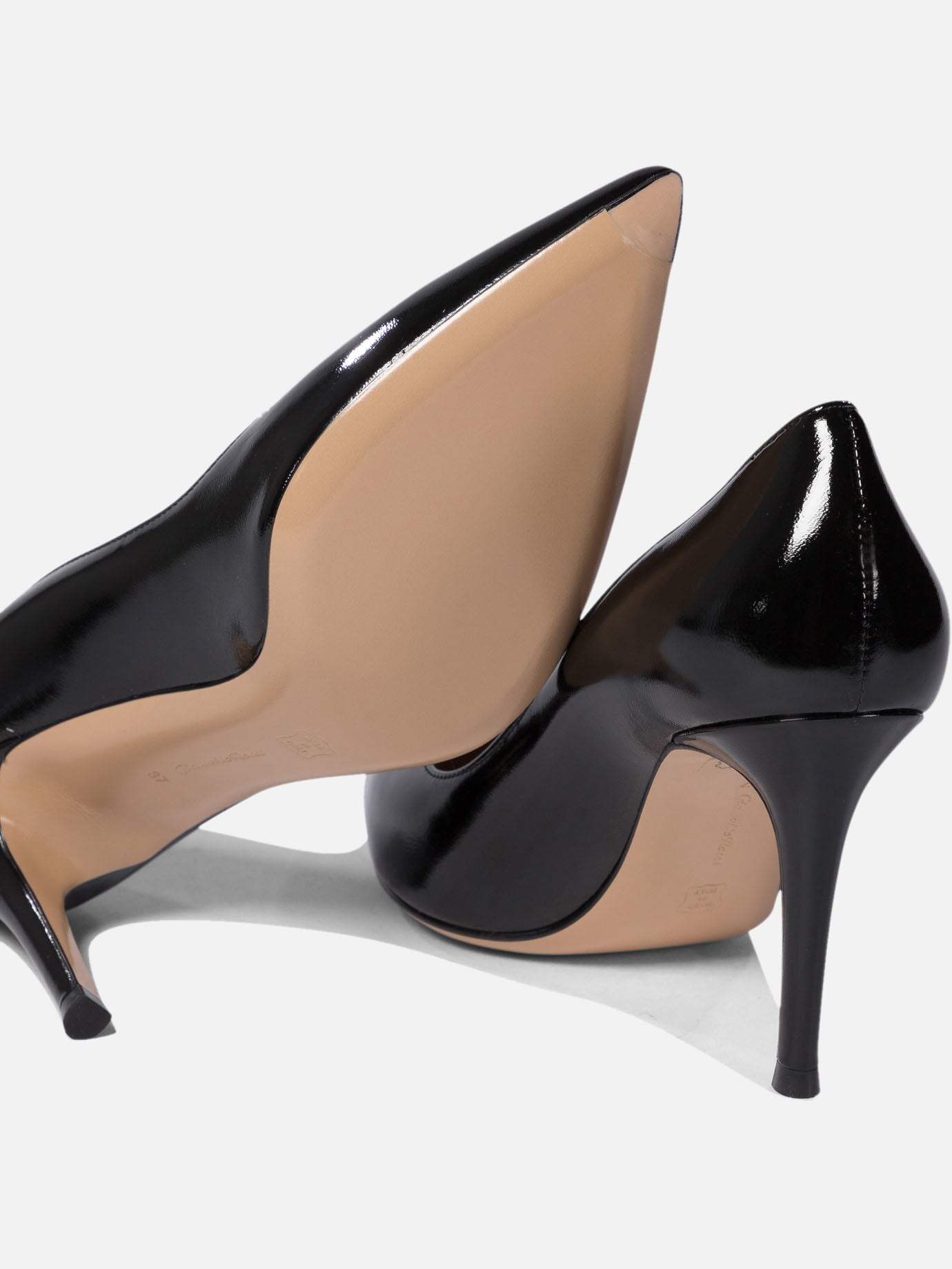 Pumps 100% patent leather - 100% leather  Black - Gianvito Rossi Women | PDP | VIETTI Online Store | thumbnail_5