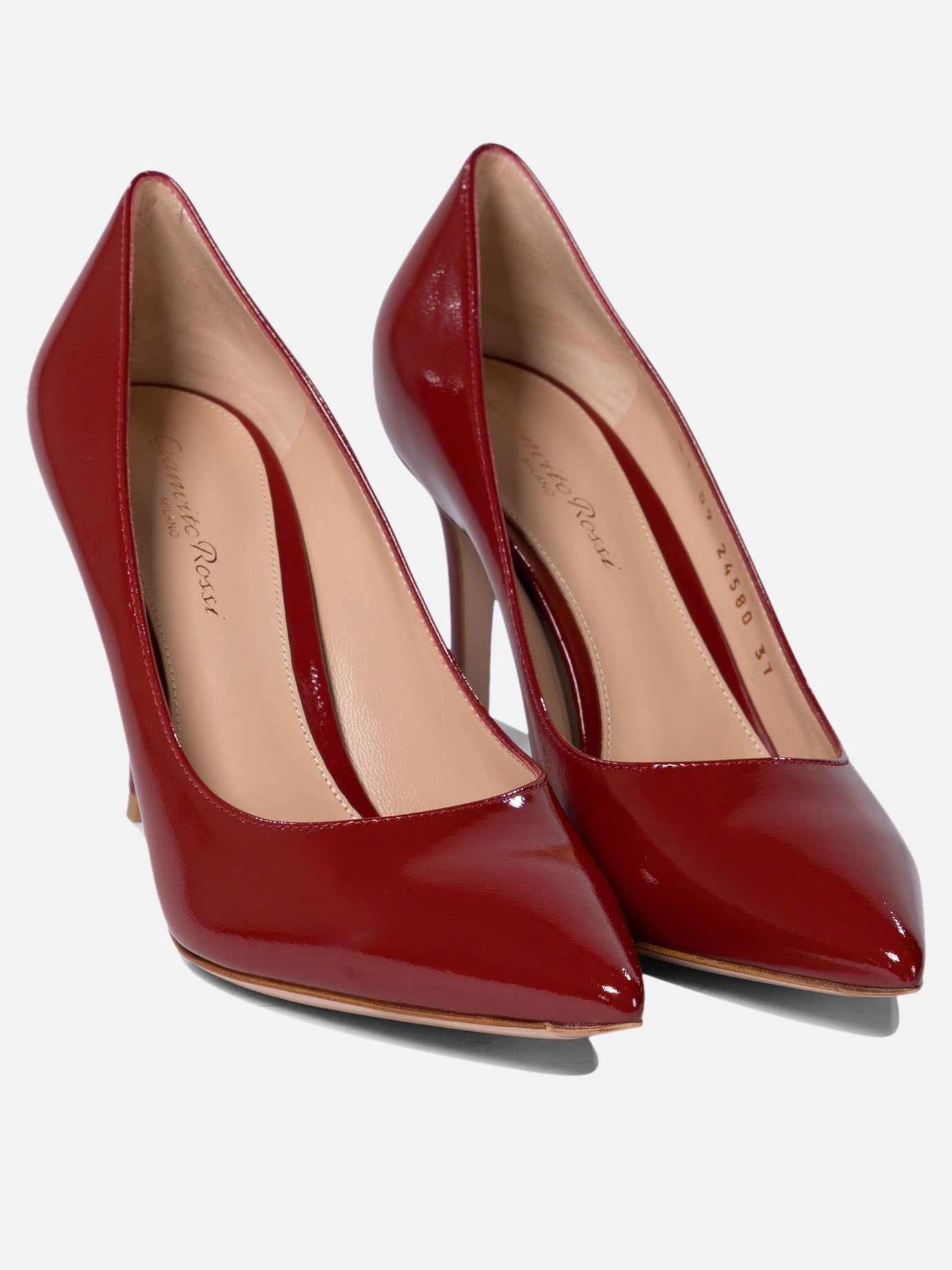 Pumps 100% patent leather - 100% leather  Red - Gianvito Rossi Women | PDP | VIETTI Online Store | Zoom-Modal_2
