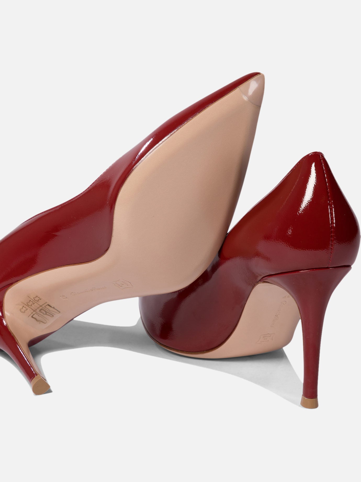 Pumps 100% patent leather - 100% leather  Red - Gianvito Rossi Women | PDP | VIETTI Online Store | thumbnail_5