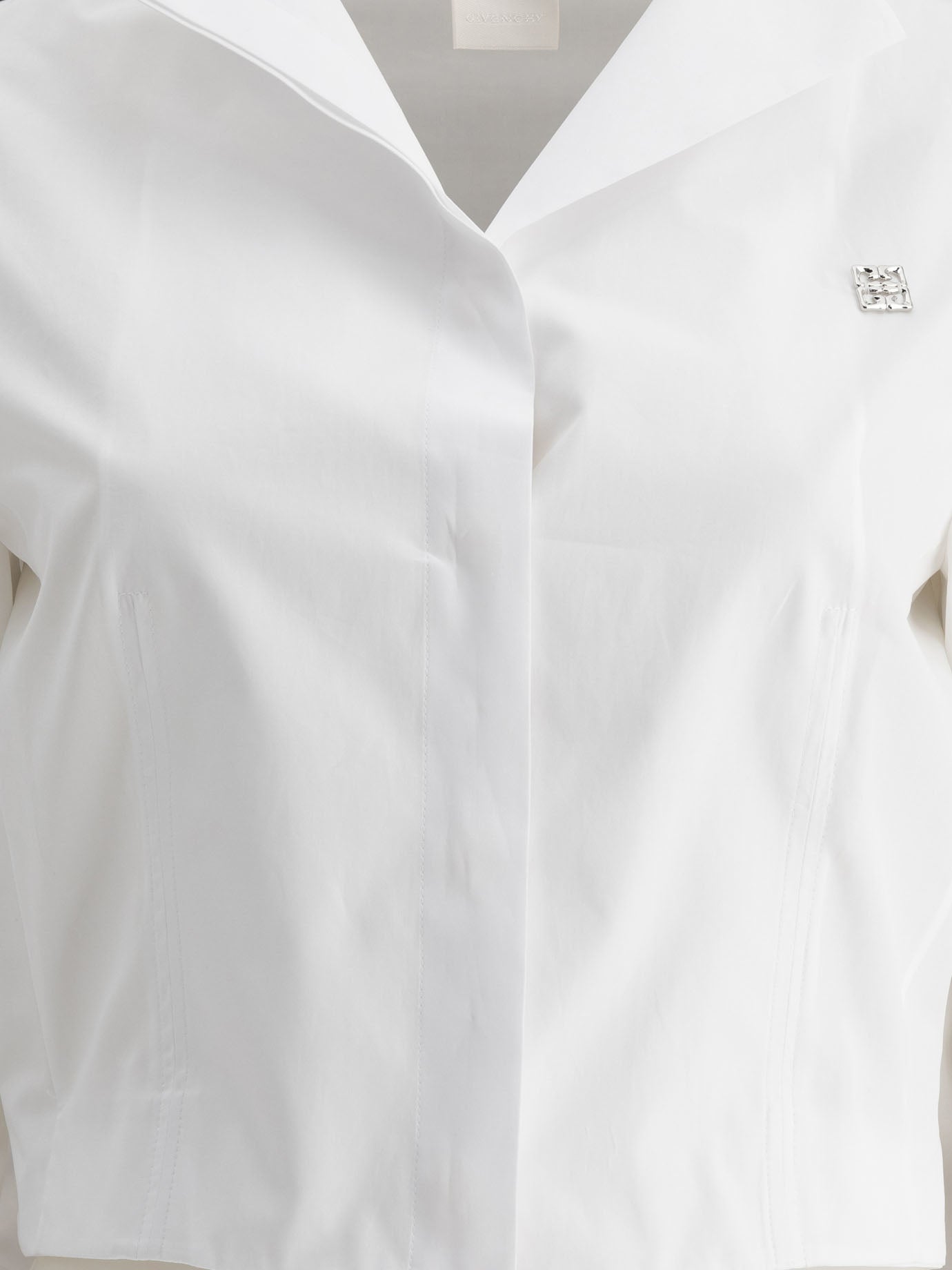 Casual shirts Solid colour  White - Givenchy Women | PDP | VIETTI Online Store | thumbnail_3