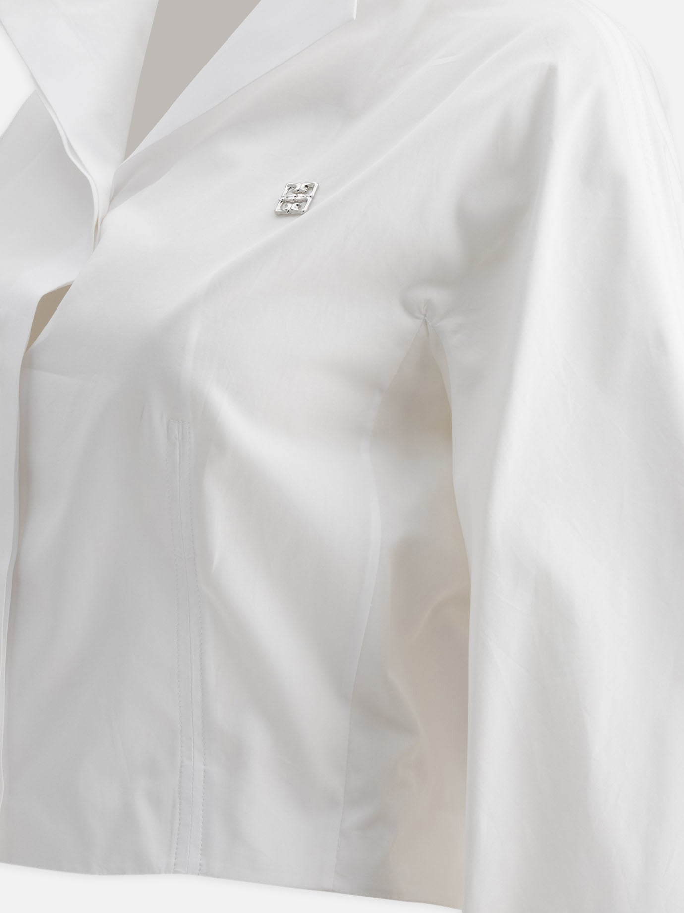 Casual shirts Solid colour  White - Givenchy Women | PDP | VIETTI Online Store | thumbnail_4