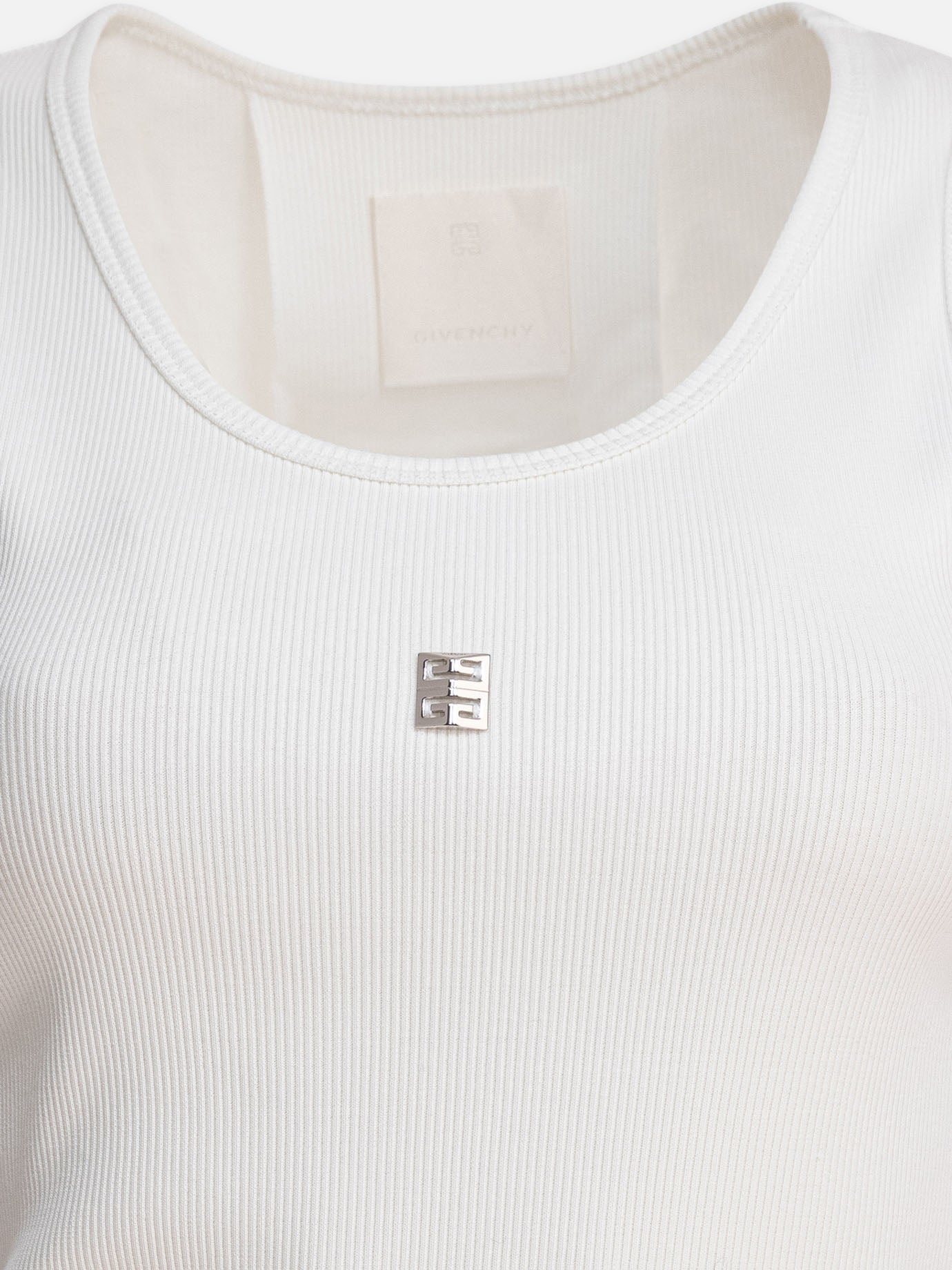 Tank tops Solid colour  White - Givenchy Women | PDP | VIETTI Online Store | thumbnail_3