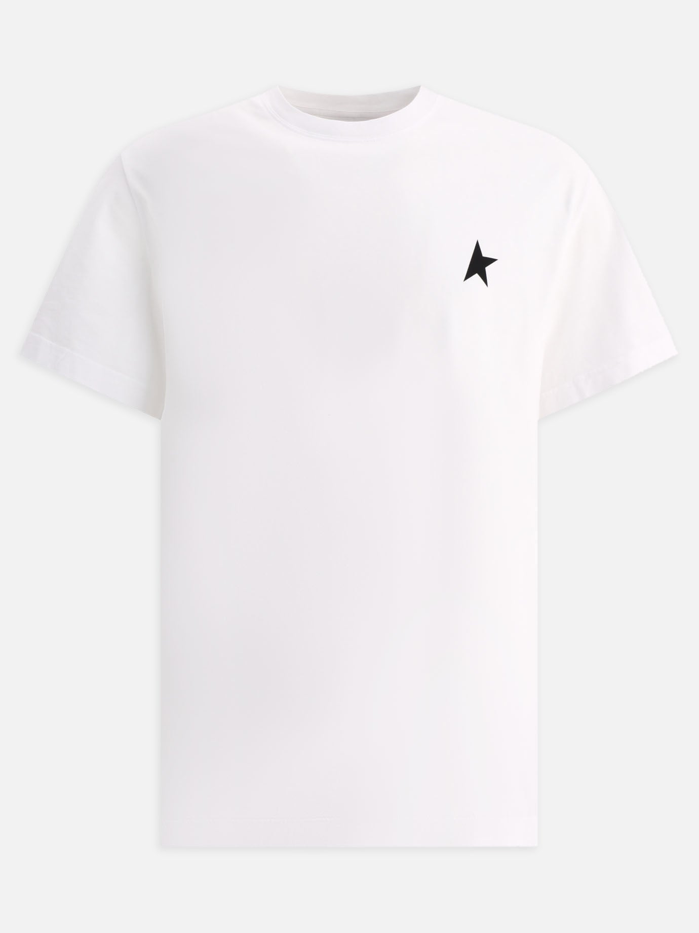 Crewneck t-shirts Print  White - Golden Goose Men | PDP | VIETTI Online Store | Zoom-Modal
