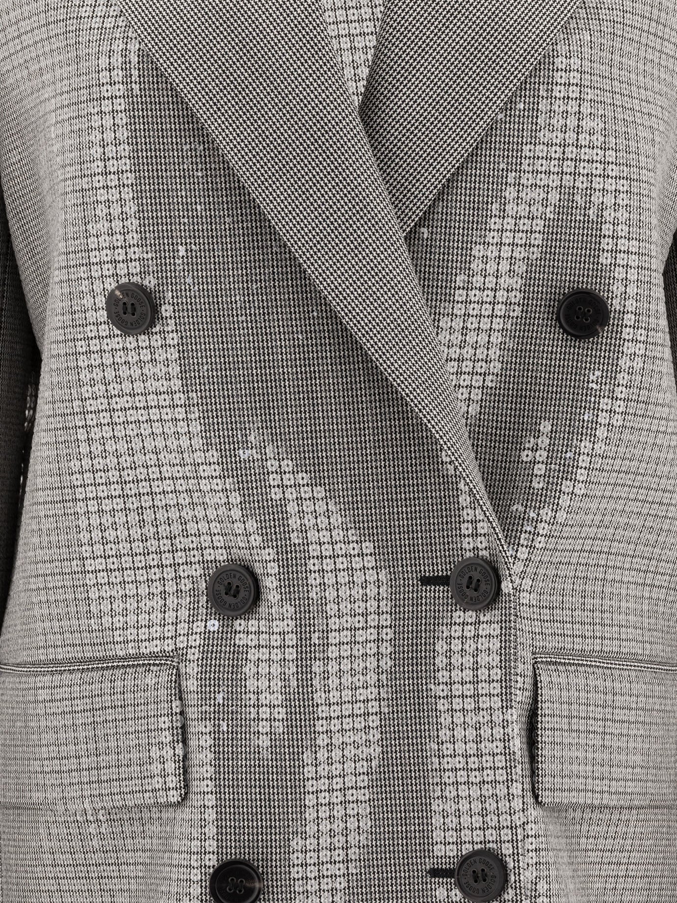Blazers Houndstooth  Silver - Golden Goose Women | PDP | VIETTI Online Store | thumbnail_3