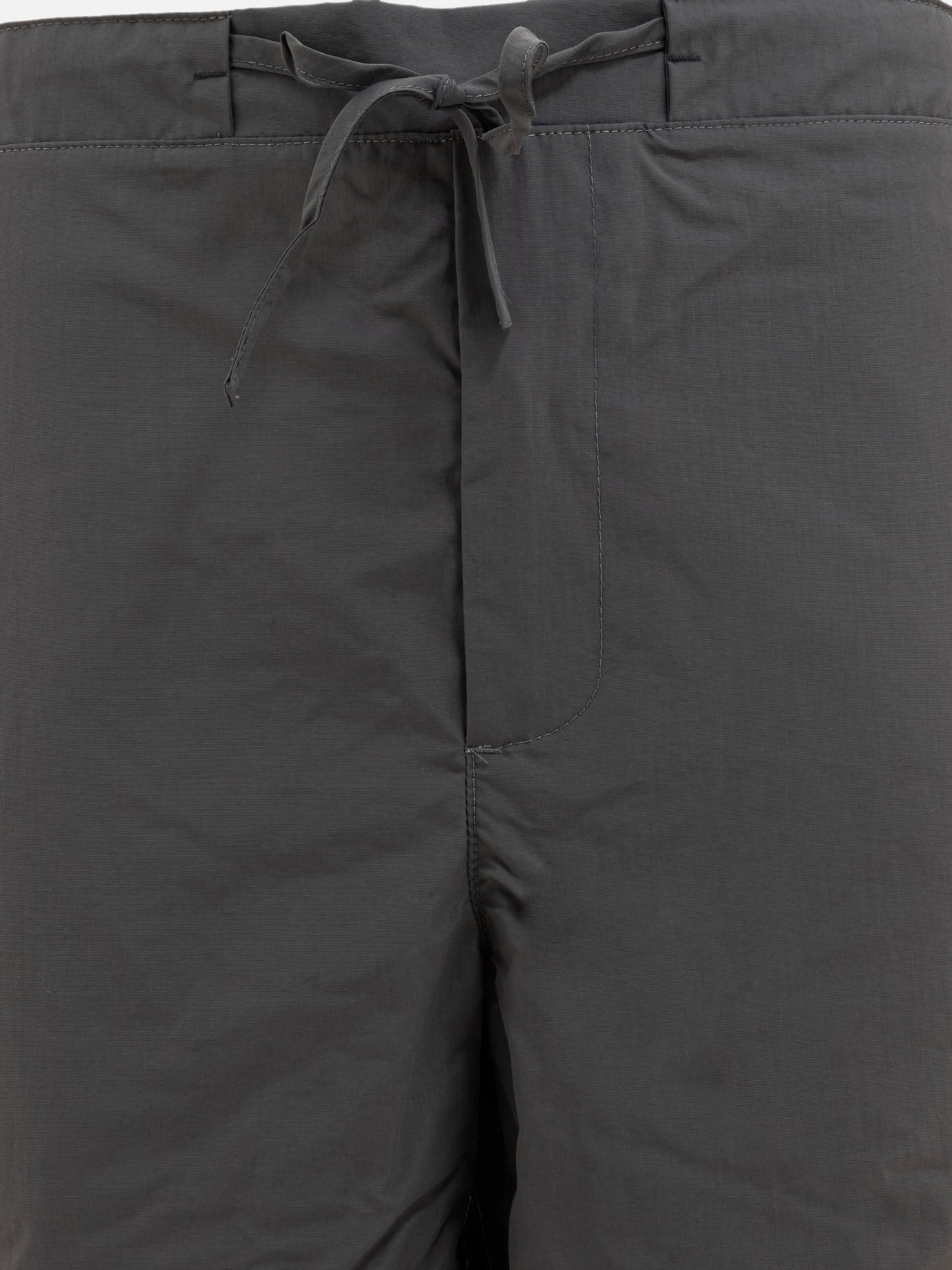 Gr10K Short with drawstring waist Grey