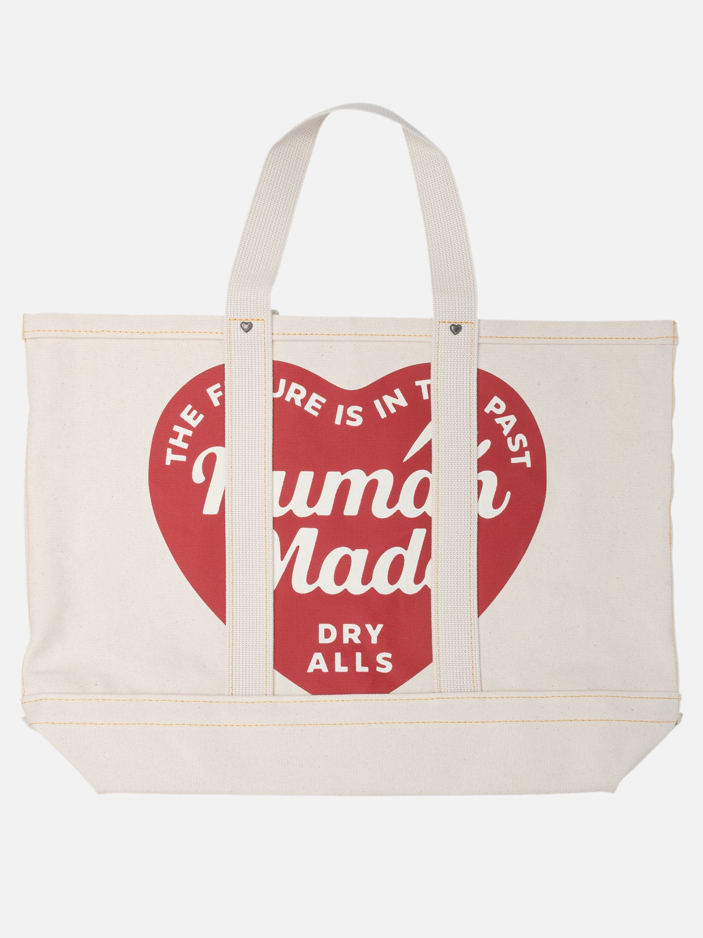 Human Made Logo tote bag 16620640_UNI White thumbnail_1