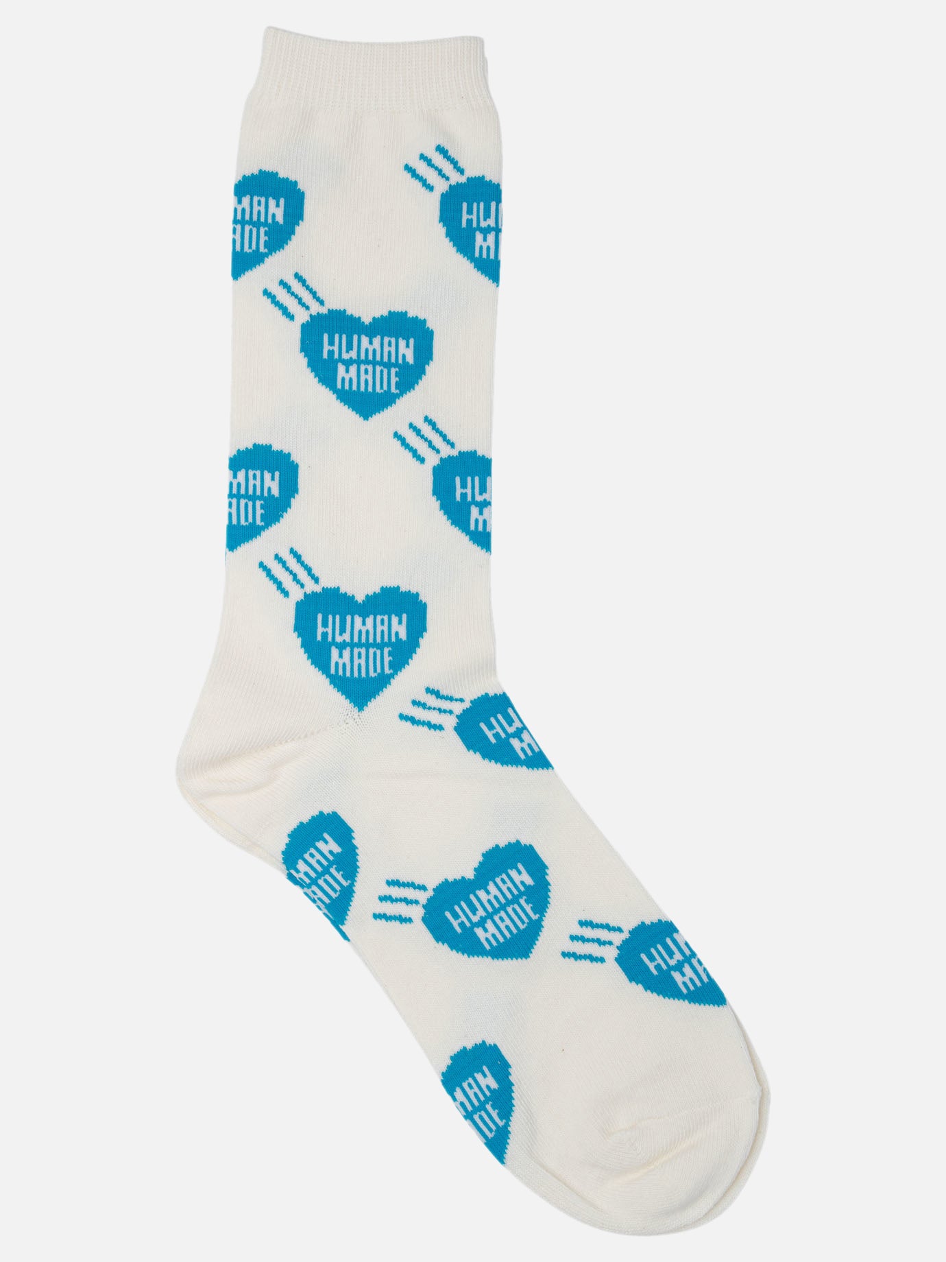 Human Made &quot;Heart&quot; socks 15111075_L Blue thumbnail_1