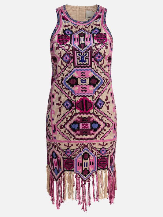 Mini dresses Embroidered  Pink - Isabel Marant Women | PDP | VIETTI Online Store 
