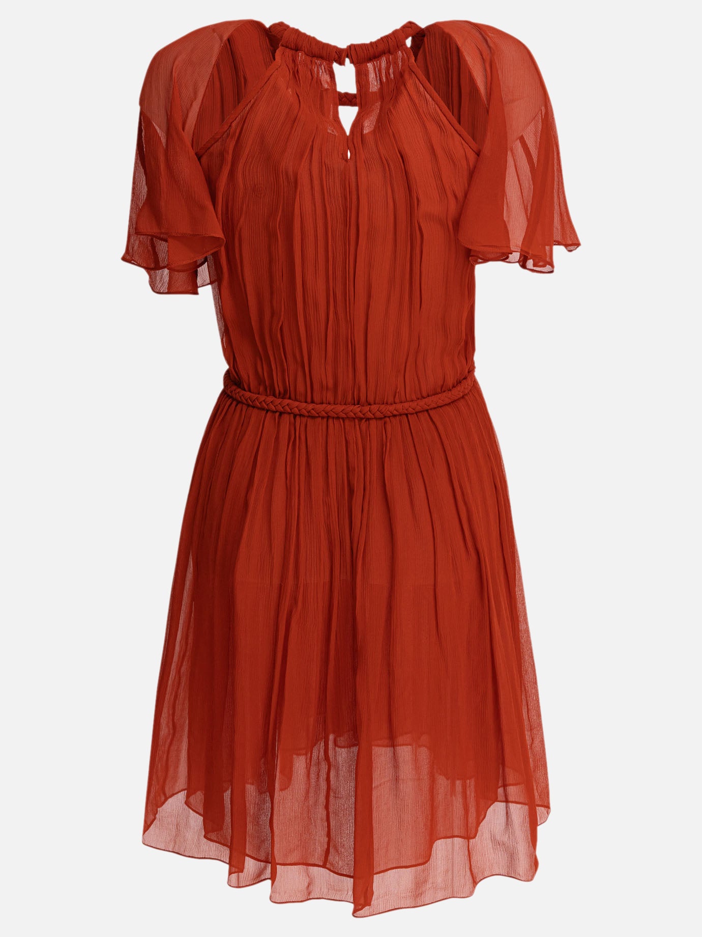 Isabel Marant &quot;Randalia&quot; dress 18038466_36 Orange thumbnail_2