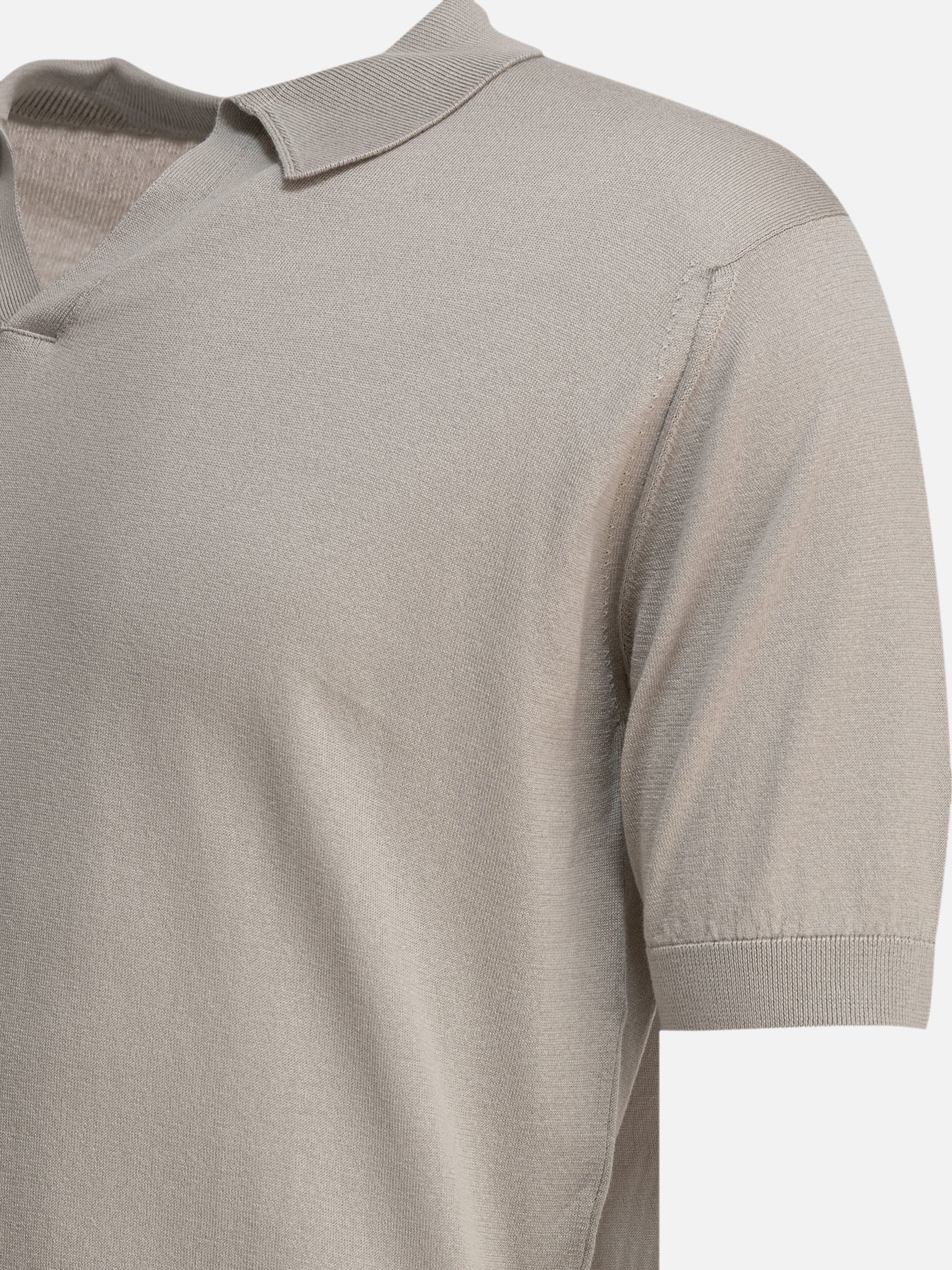 John Smedley &quot;Noah&quot; polo shirt 13363473_M Grey thumbnail_4