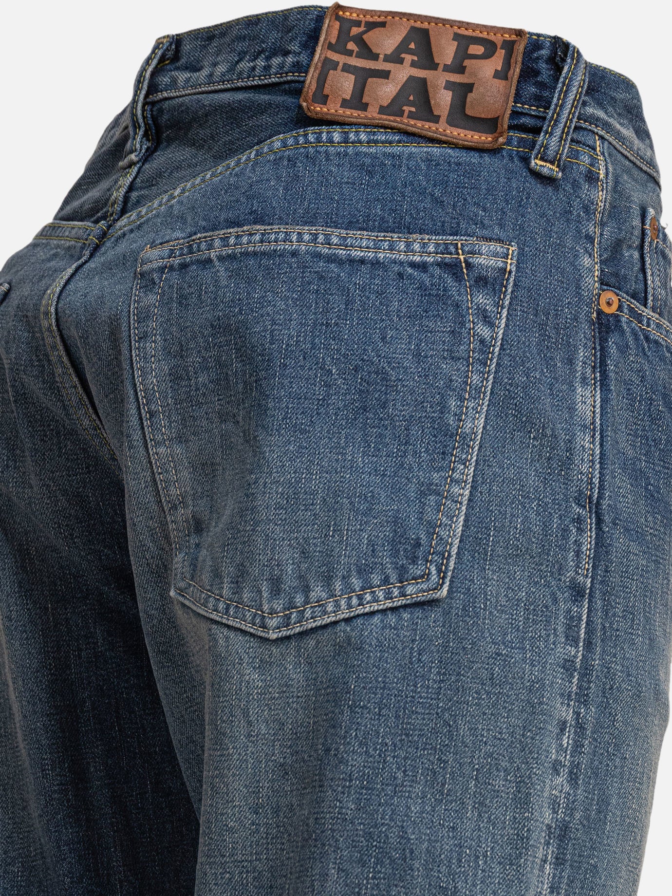 KAPITAL &quot;Monkey CISCO&quot; jeans 19471927_32 Blue thumbnail_4