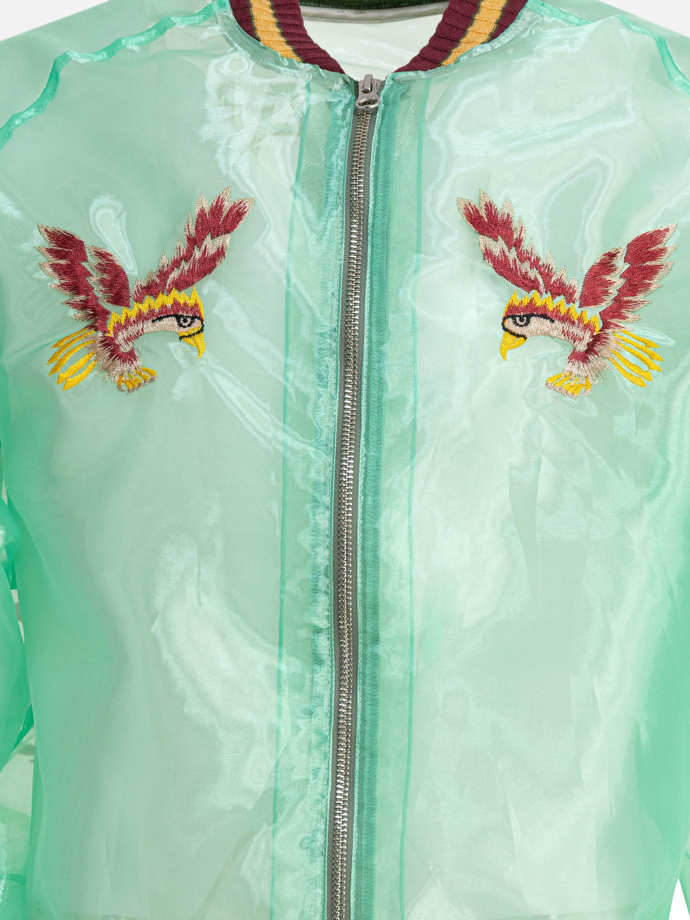 Bomber jackets Solid colour  Green - KAPITAL Men | PDP | VIETTI Online Store | Zoom-Modal_3
