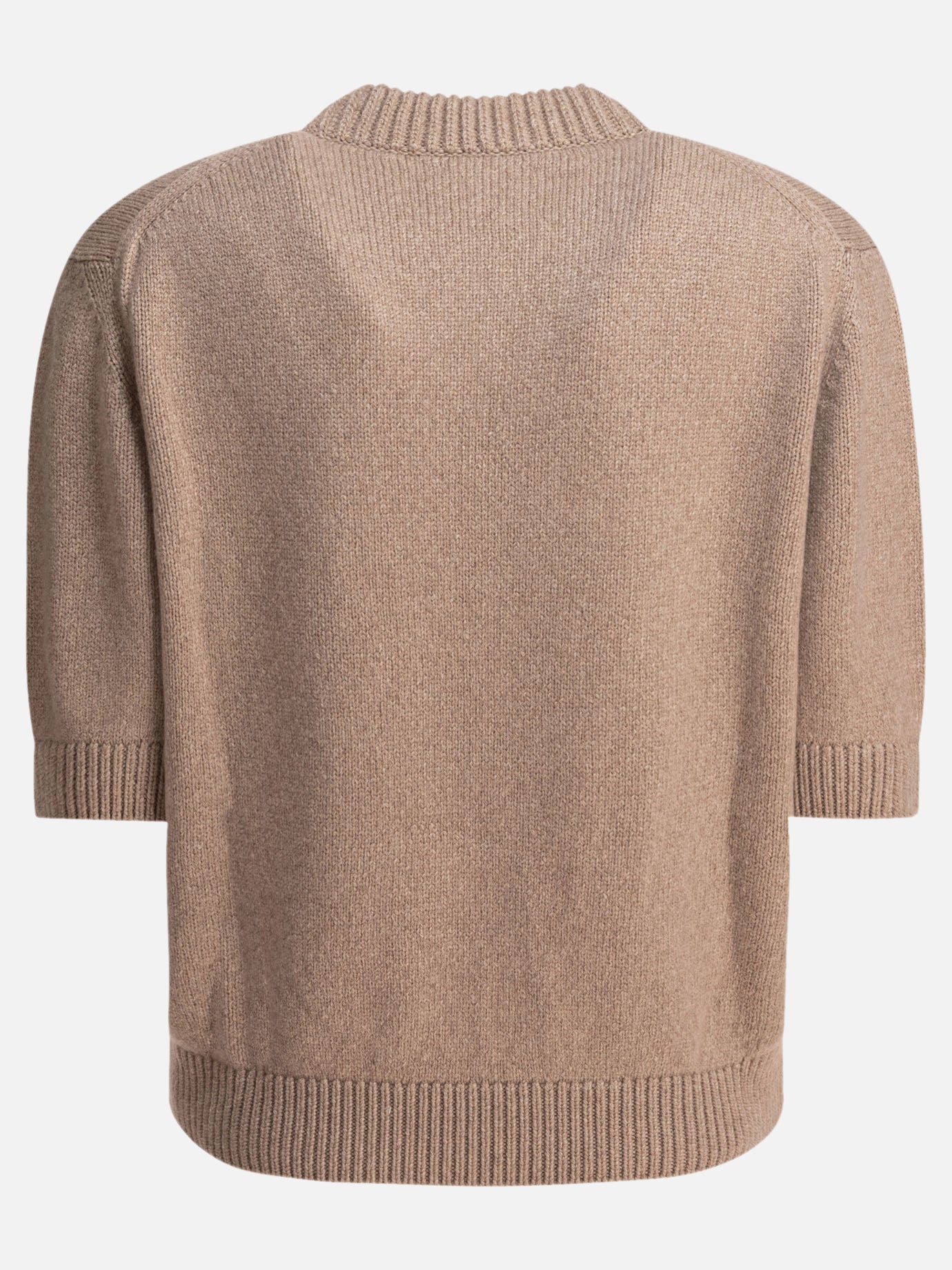 Crewneck sweaters Solid colour  Beige - Khaite Women | PDP | VIETTI Online Store | Zoom-Modal_2
