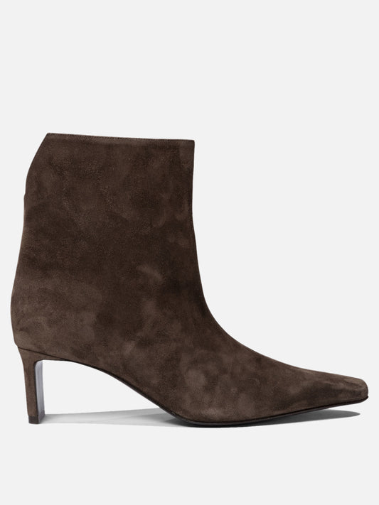 Pull-on boots 100% leather - 100% leather  Brown - Khaite Women | PLP | VIETTI Online Store 
