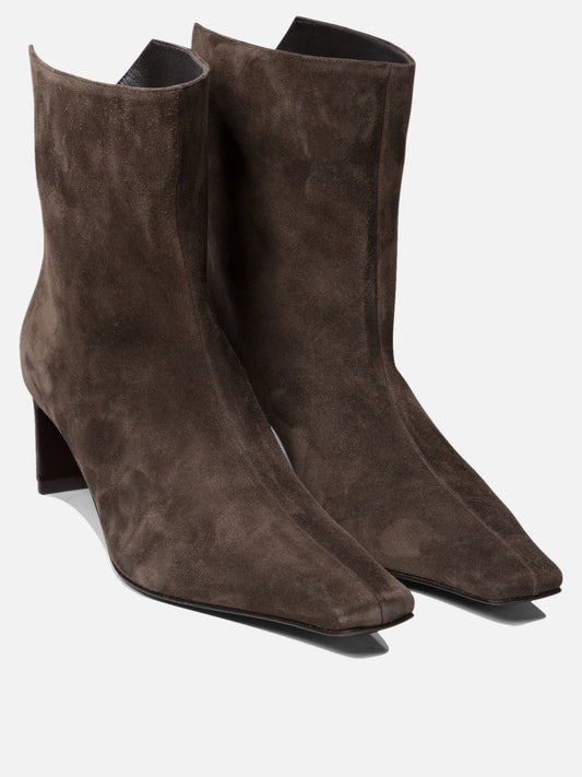 Pull-on boots 100% leather - 100% leather  Brown - Khaite Women | PLP | VIETTI Online Store | 2
