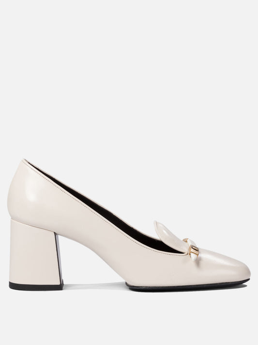 Pumps 100% leather - 100% leather  White - Khaite Women | PLP | VIETTI Online Store 
