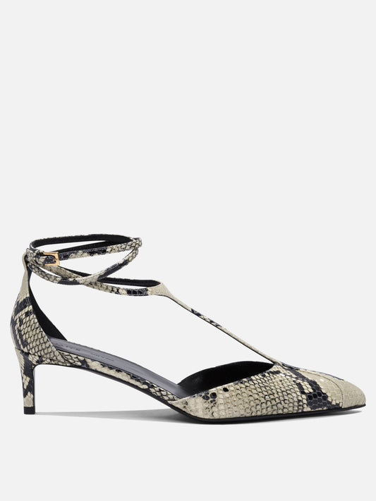 Pumps 100% leather - 100% leather  Beige - Khaite Women | PLP | VIETTI Online Store 
