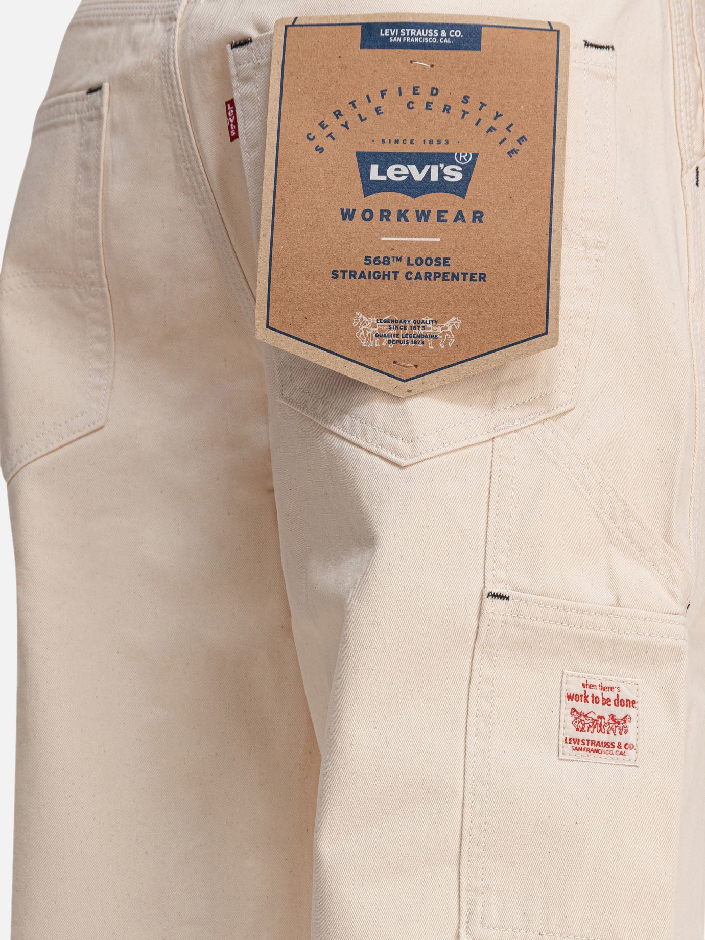 Levi's "Carpenter 568™ Loose Straight" jeans Beige