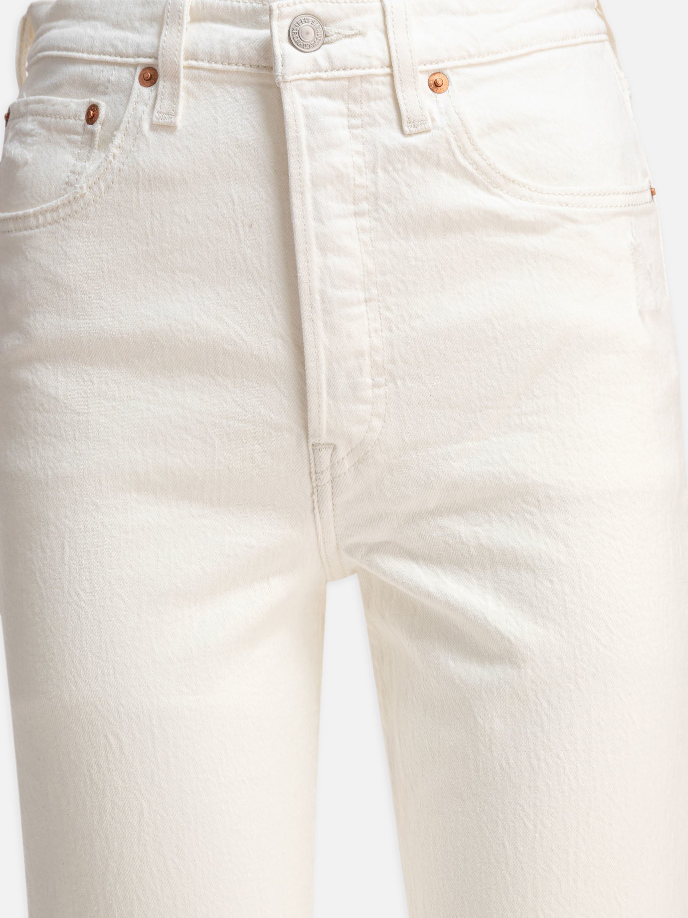 Levi&#39;s &quot;Ribcage Straight&quot; jeans 11422809_26/27 White thumbnail_3