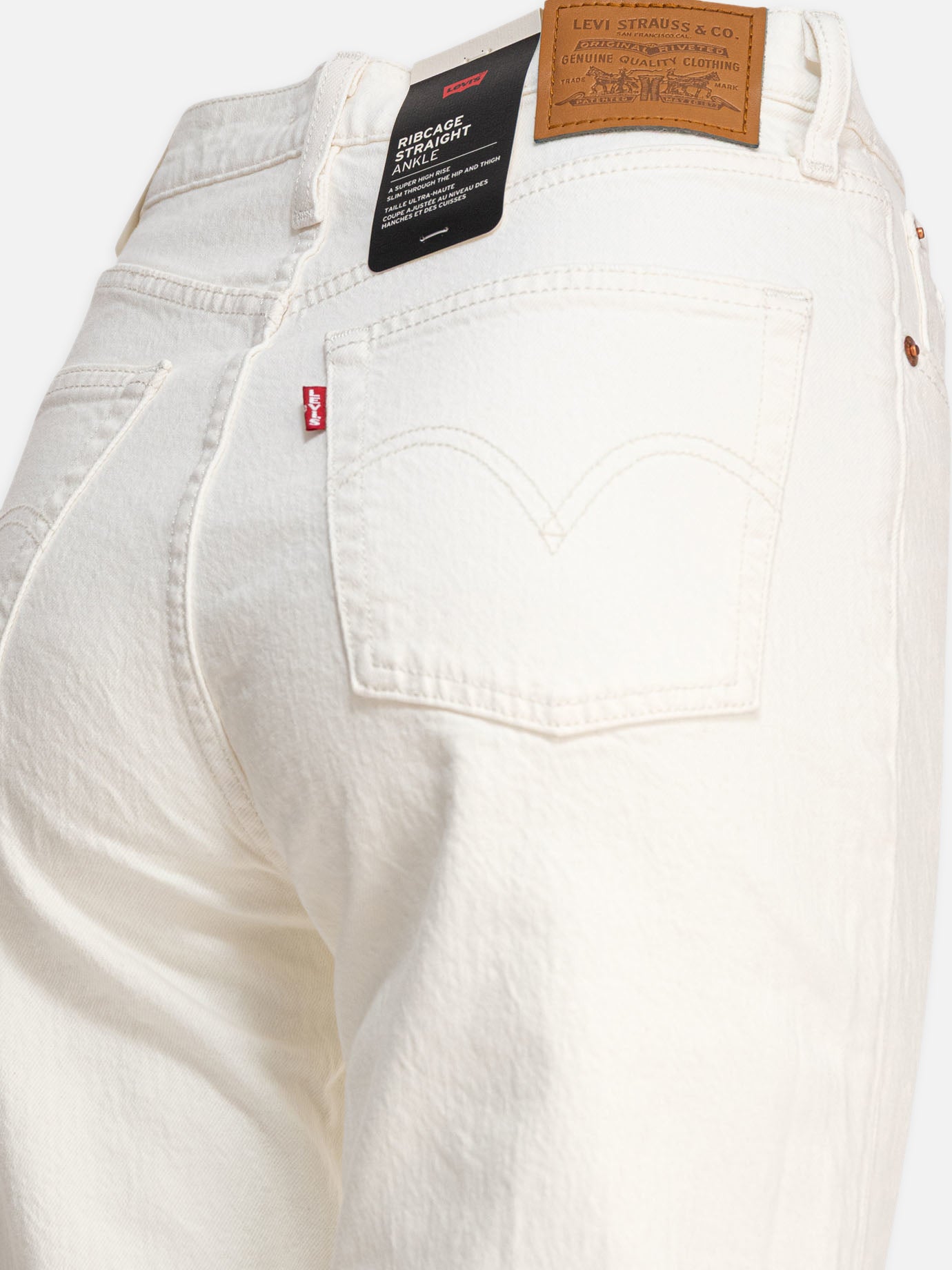 Levi&#39;s &quot;Ribcage Straight&quot; jeans 11422809_26/27 White thumbnail_4