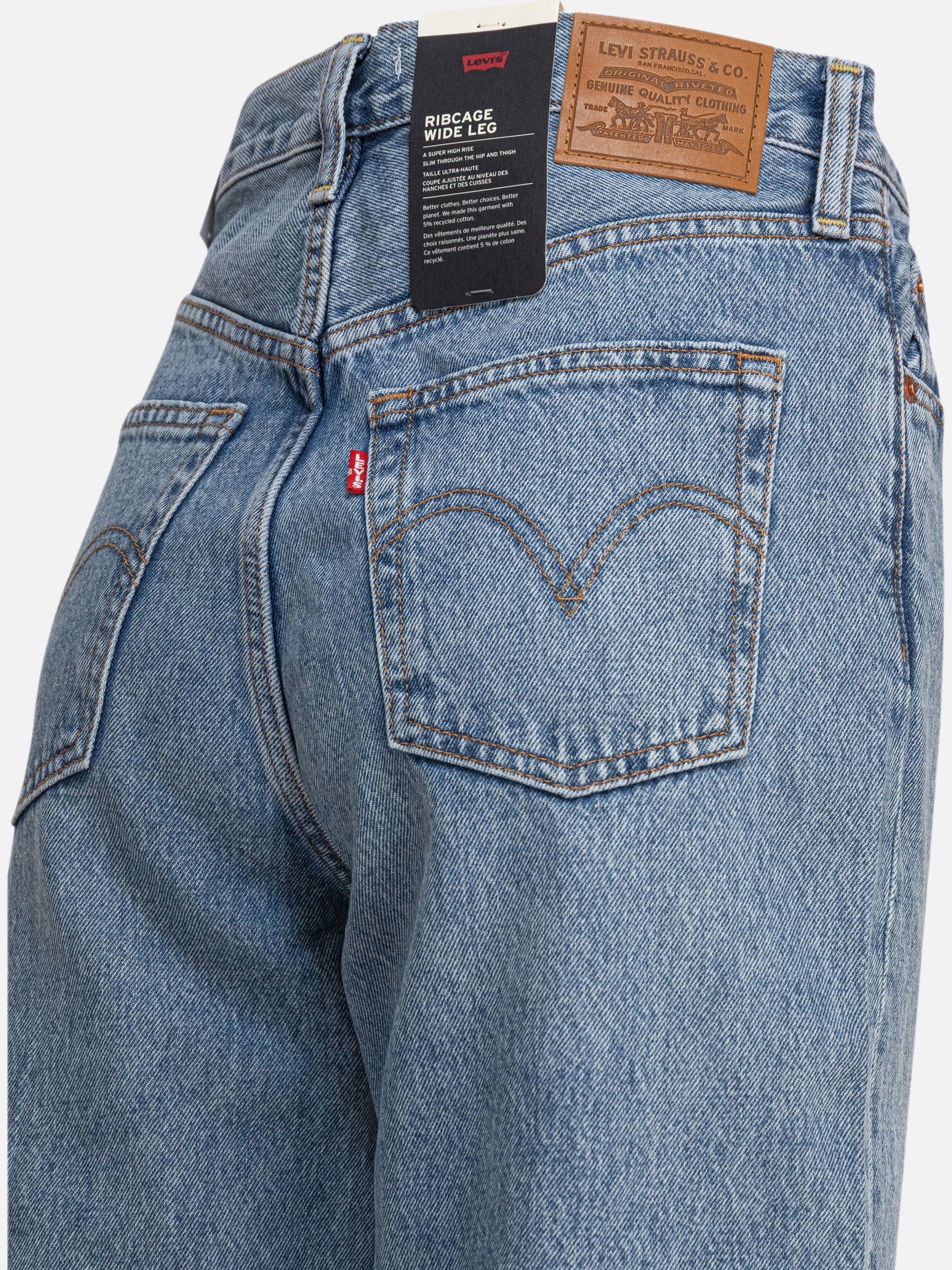 Levi&#39;s &quot;Ribcage Wide Leg&quot; jeans 12639712_25/32 Blue thumbnail_4