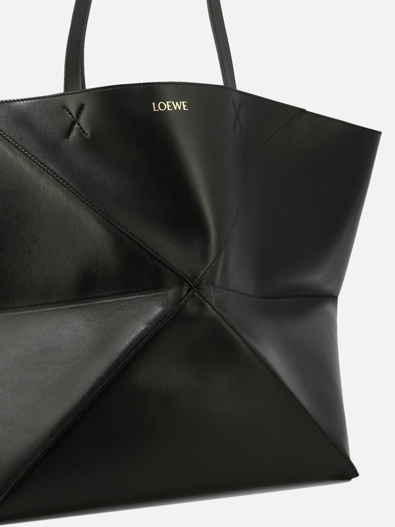 Loewe &quot;Puzzle Fold Tote XXL&quot; bag 17279901_UNI Black thumbnail_4