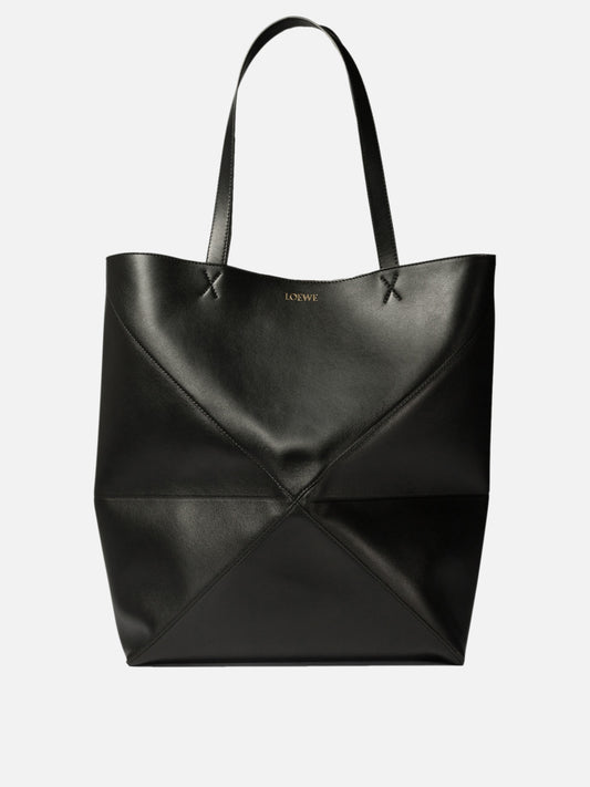 Loewe "Puzzle Fold Tote XL" shoulder bag Black