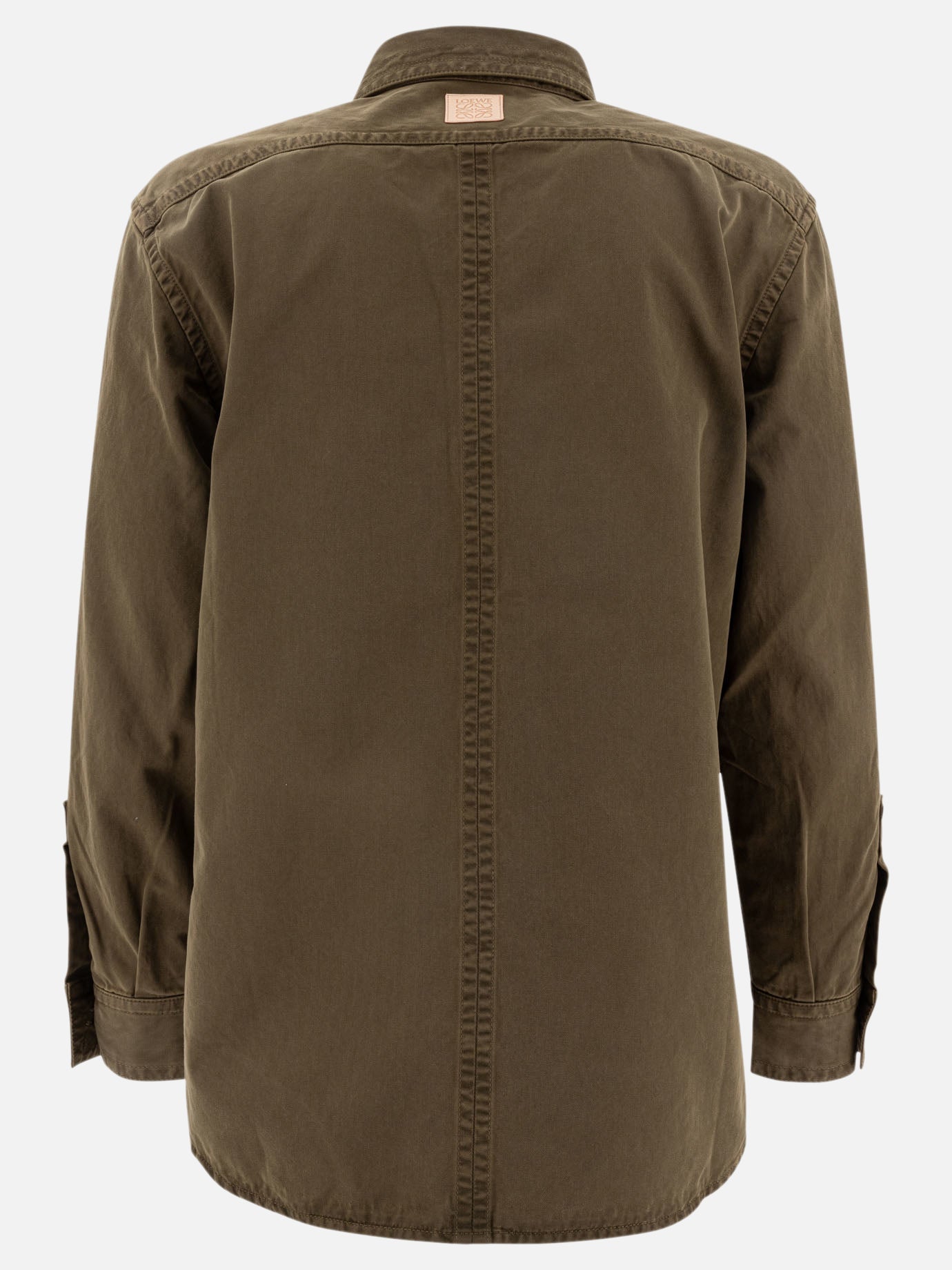 Loewe Cotton overshirt jacket 13887956_39 Green thumbnail_2
