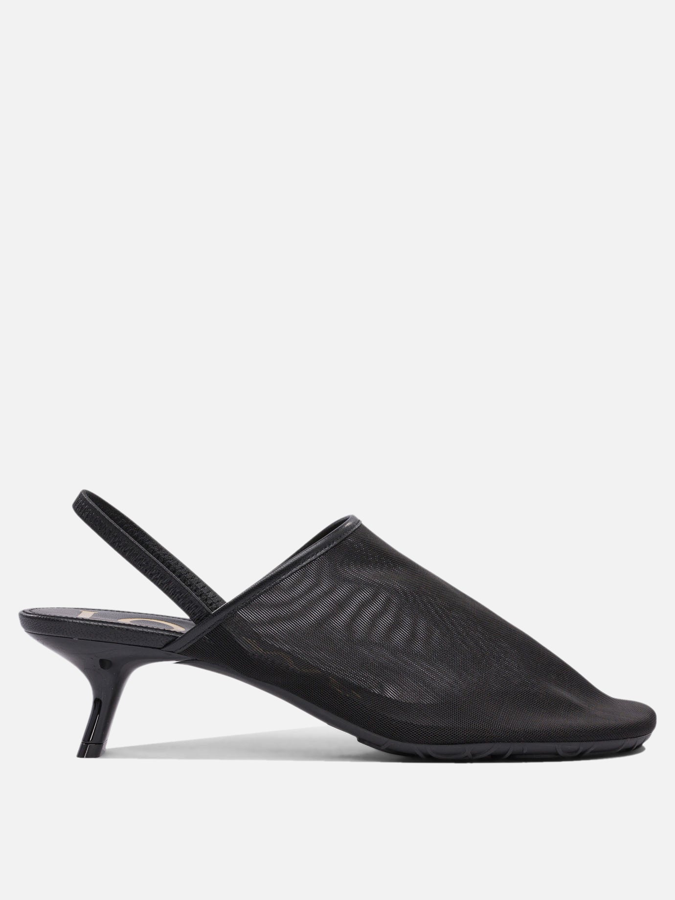 Loewe &quot;Petal&quot; 45mm mules 18788651_36 Black thumbnail_1
